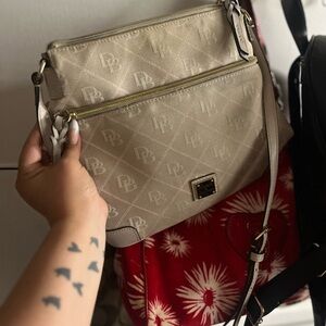 Authentic Dooney and Burke long strap purse